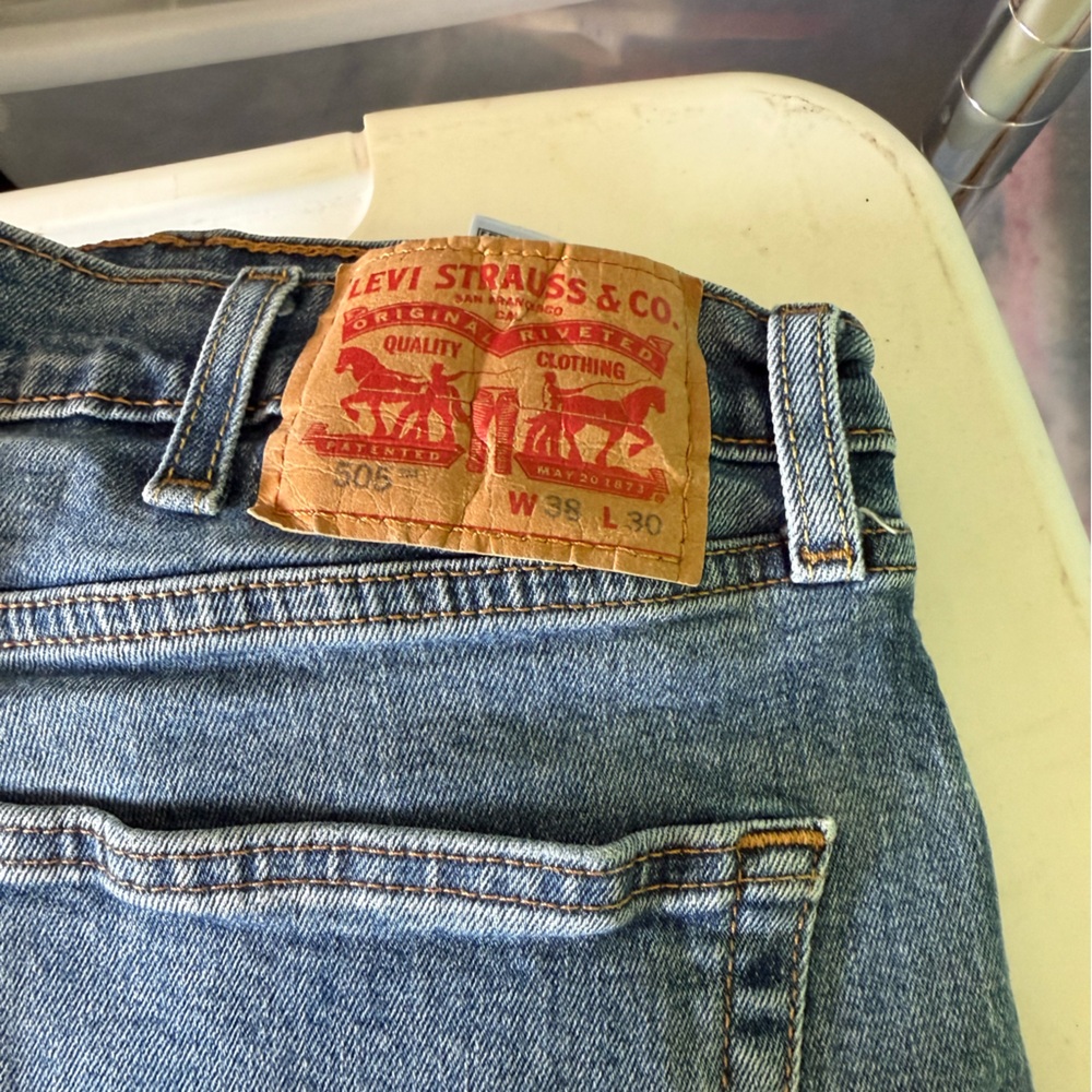Levi's Classic 505 Denim Jeans 38x30